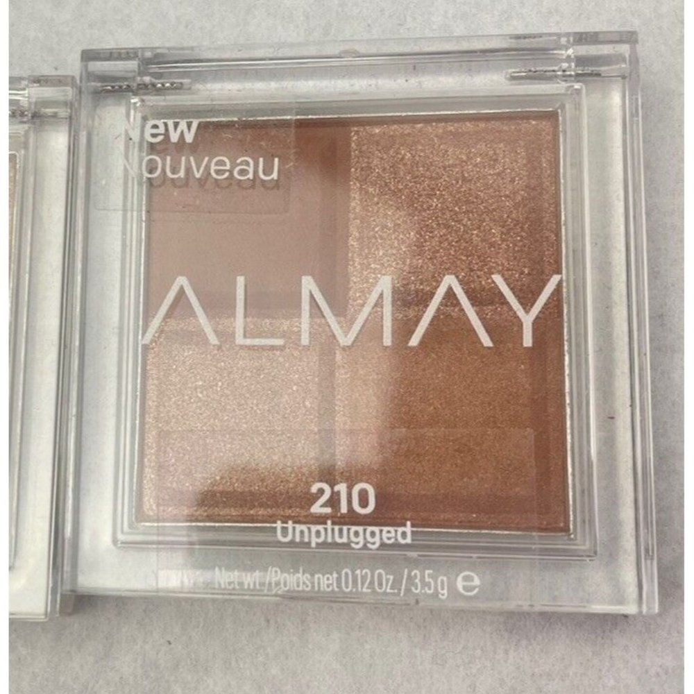 Almay Shadow Quad Eyeshadow Palette  210 Unplugged 2-Pack